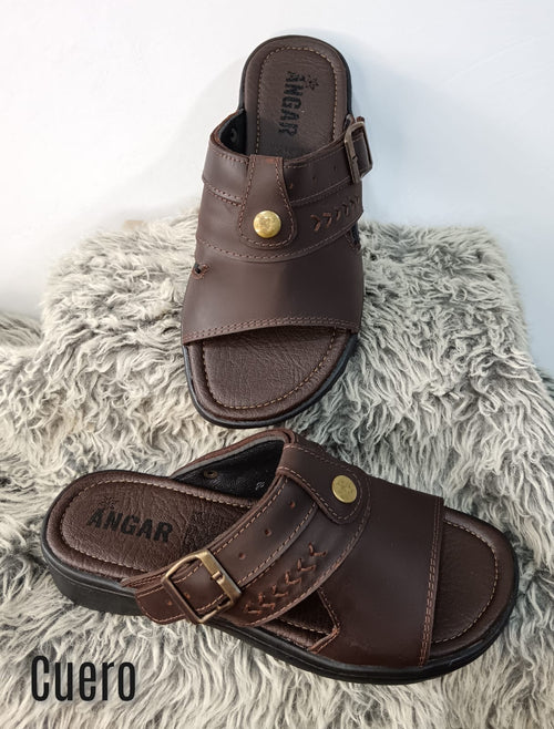 SANDALIA ROMA CUERO 100% - Angar Calzado