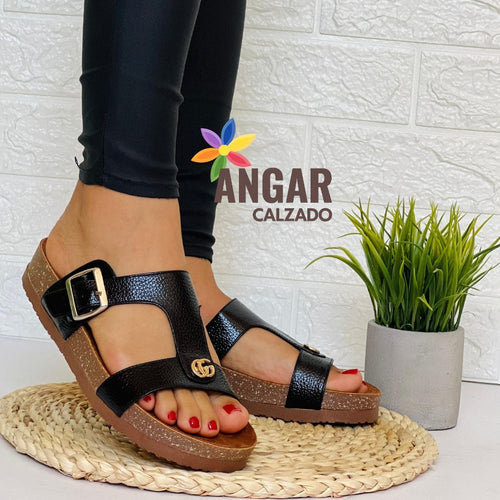 SANDALIA MIA SOFT 100% CUERO - Angar Calzado