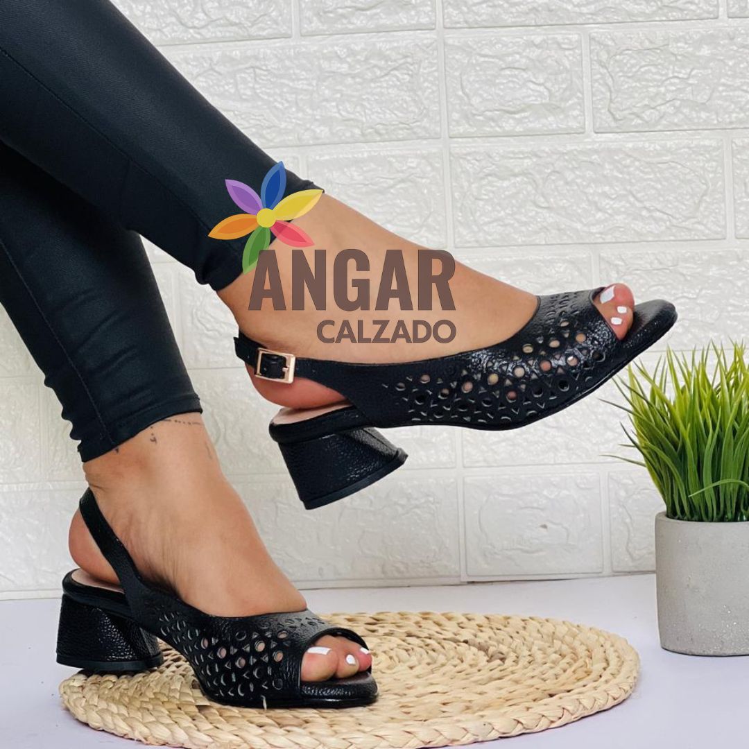 SANDALIA SIENA 100% CUERO - Angar Calzado