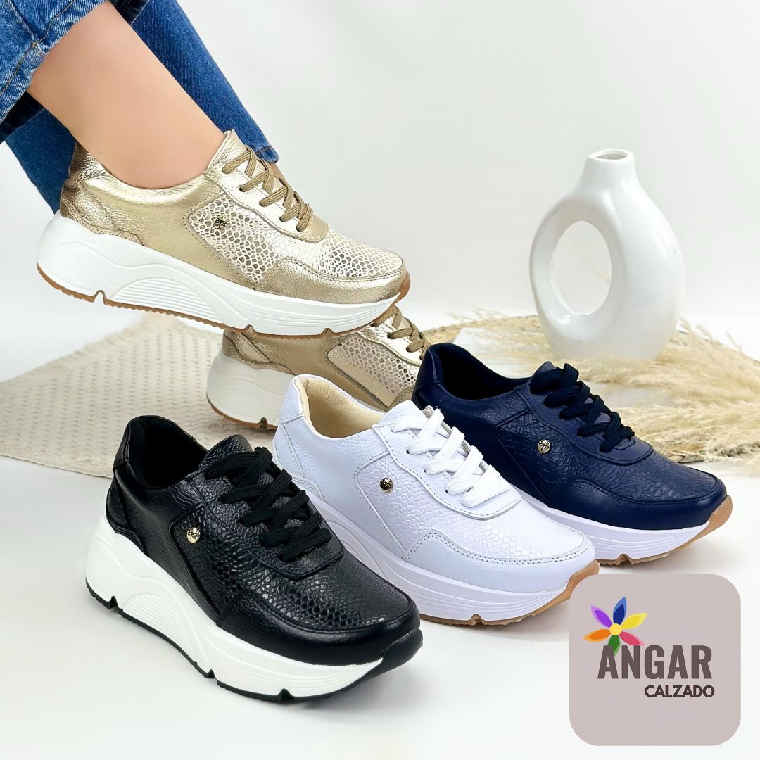 Zapato Urbanna 100 % Cuero - Angar Calzado