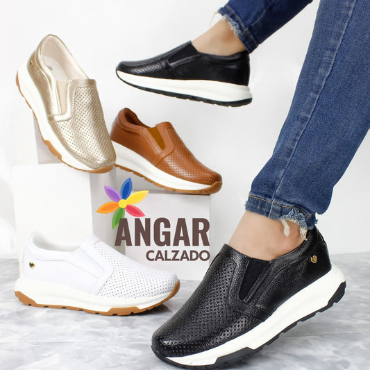 ZAPATO ALIA 100% CUERO - Angar Calzado