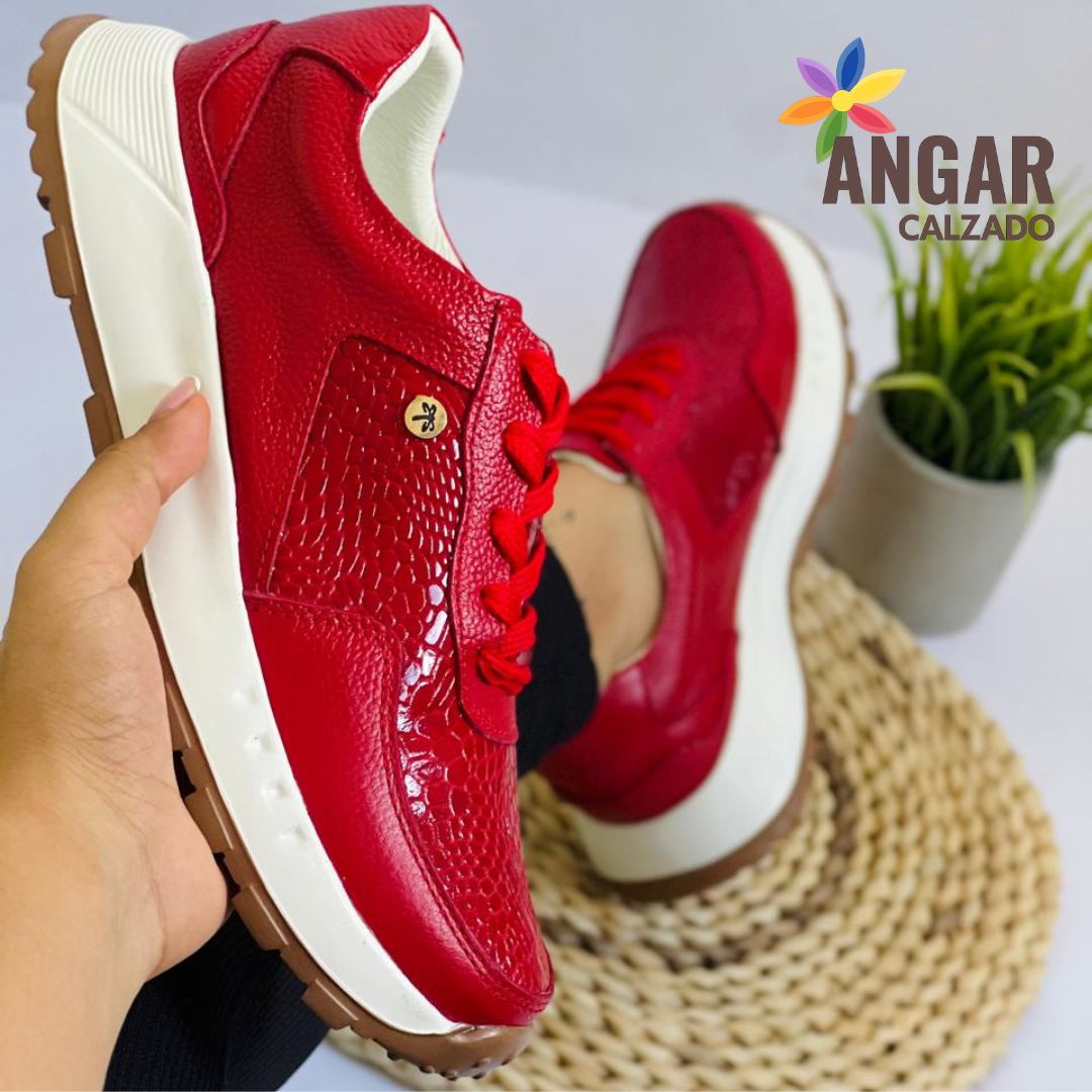 ZAPATO RUBY WALK ULTRALIVIANO💯 CUERO - Angar Calzado