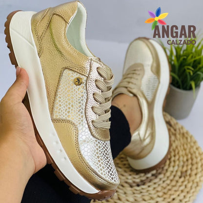 ZAPATO RUBY WALK ULTRALIVIANO💯 CUERO - Angar Calzado
