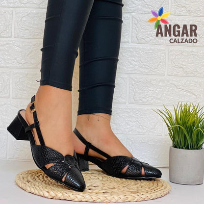 SANDALIA AURALIA BELLE CUERO 100% - Angar Calzado