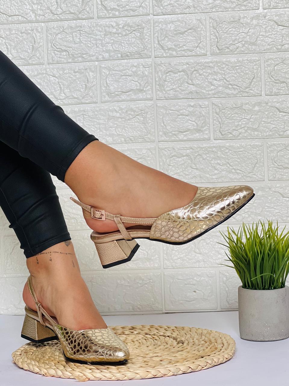 SANDALIA VALERIA 100 % CUERO - Angar Calzado