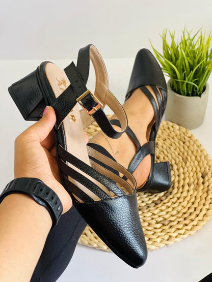 SANDALIA AMARA ELEGANCE 100% CUERO