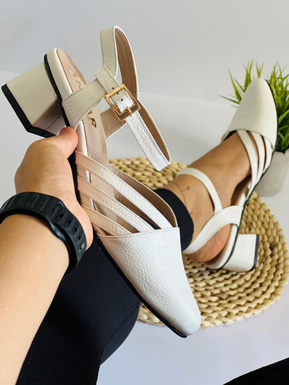 SANDALIA AMARA ELEGANCE 100% CUERO